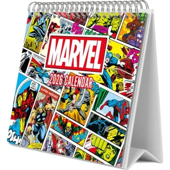 Polštář Stolní kalendář Marvel 2026