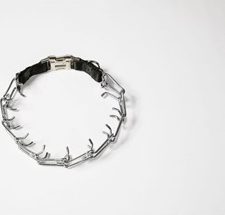 Chromovaný ostnatý obojek 3,2mm