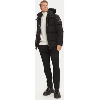 Moto bunda Moose Knuckles Vatovaná bunda Original 3Q Neoshear M32MJ128SX Černá Slim Fit XL