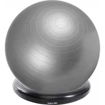 Gymnastický míč Gorilla Sports nafukovací stojan na gymnastický míč