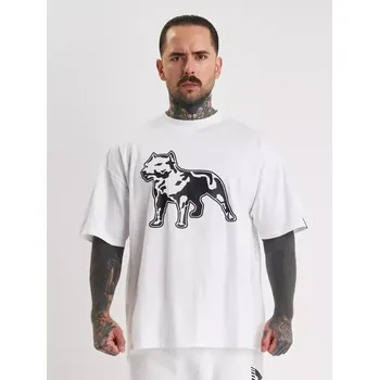 Pánské tričko Amstaff tričko Logo 2.0 White/Black