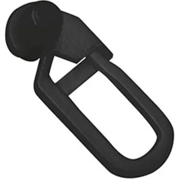 SP TREND Jezdec s háčkem pro 6mm drážku, pro 19/22mm, černá - 20ks