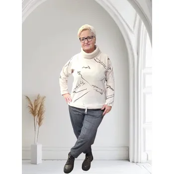 Dámská mikina Dámská hřejivá mikina Colleta Barva: Bílá káva, Size system: One size