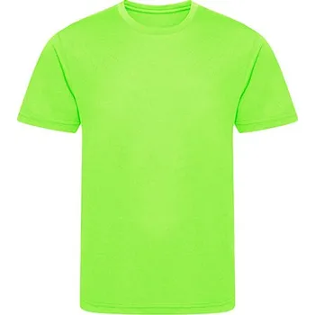 Just Cool Dětské Recycled Cool tričko Barva: Electric Green, Velikost: 5/6 (S) G_JC201K