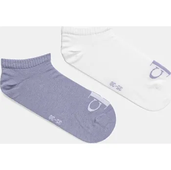 Dámské oblečení Ponožky Calvin Klein Jeans 2-pack 701228815.NOS fialová 44X, vel. 35/38