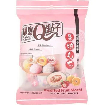 Qmochi s příchutí ovocný mix ovoce120g