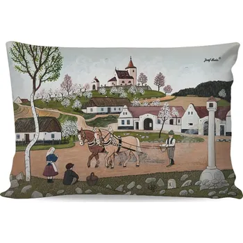 Bytový textil Matějovský Povlak Josef Lada - VLÁČENÍ velikost:: 33x50 cm