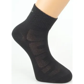 Pánské ponožky Ponožky letní sport Bobr černé 44-46 barva černá