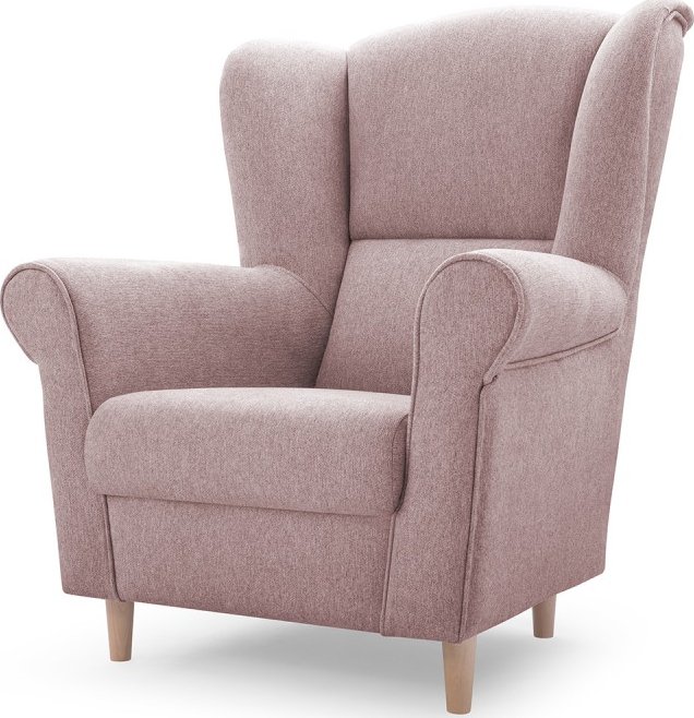 IDZ Křeslo LOFT 1 Barva látky: Růžová (Avra 10)