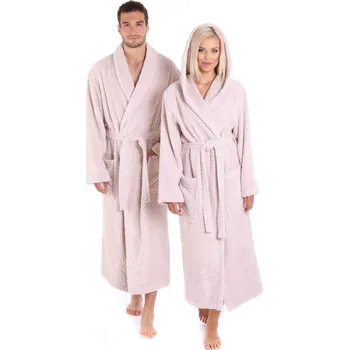 Dámský župan župan Athena s kapucí S Oříšková