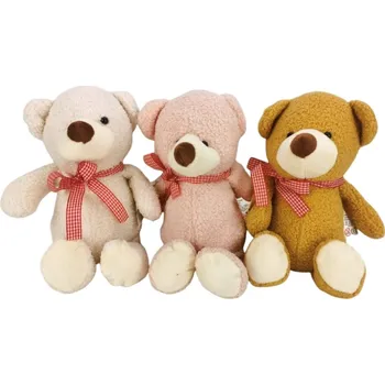 Plyšový medvěd mix druhů 30 cm, balení 3 ks