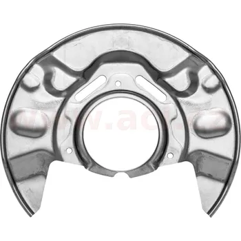 Brzdový kotouč Ochranný plech proti rozstřikování, brzdový kotouč VAN WEZEL 5393371