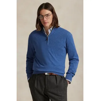 Oblečení a móda Vlněný svetr Polo Ralph Lauren 710876756 modrá 50X, vel. L
