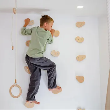 Doplněk pro dětské hřiště Montessori Furniture Montessori dětské Lezecí kameny přírodní