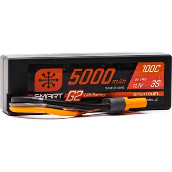 RC model letadla Spektrum Smart G2 LiPo 11.1V 5000mAh 100C HC IC5