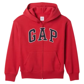 Pánské oblečení Mikina s kapucí GAP Fullzip Logo 645416-01 Velikost L