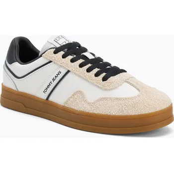 Pánská obuv Pánské boty Tommy Hilfiger The Greenwich Leather ecru