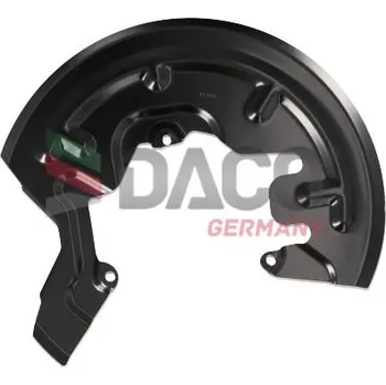 Brzdový systém Ochranný plech proti rozstřikování, brzdový kotouč DACO Germany 613002