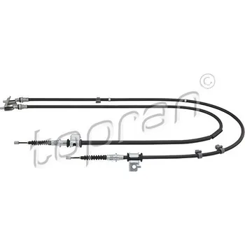 Lanko parkovací brzdy Tažné lanko, parkovací brzda TOPRAN 304 737