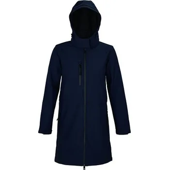 Dámský kabát NEOBLU Dámské dlouhý softshellový kabát Achille Barva: Night, Velikost: XL G_NB3794