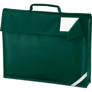 Quadra Junior Book Bag Barva: bottle green, Velikost: 37 x 30 x 6 cm G_QD51