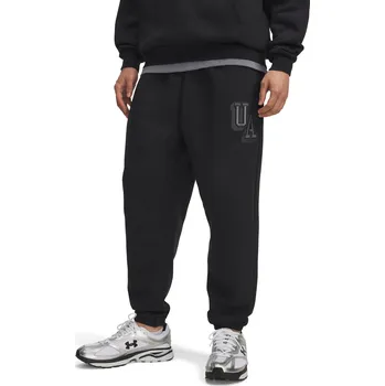 Pánské zateplené tepláky UNDER ARMOUR-UA Icon Flc Graphic Jgr Černá L