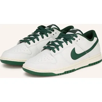 Pánské tenisky Nike Pánské Sneakersy Dunk Low Retro, bílá / tmavě zelená, 44,5