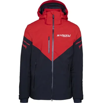 Pánská bunda Stöckli WRT - Black/Red / XL