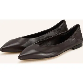 Dámská obuv Pomme D'or Dámské Baleríny Ingrid, tmavě hnědá, 41,5