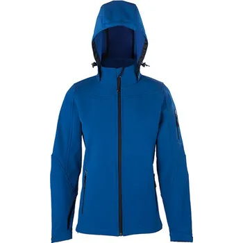 Dámská softshellová bunda HRM Dámská softshellová bunda s kapucí Barva: royal Blue, Velikost: XXL G_HRM1102