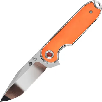 kapesní nůž QSP Knife Nebula 14C28N, mirror polish, Orange Bone, Linerlock QS168-D