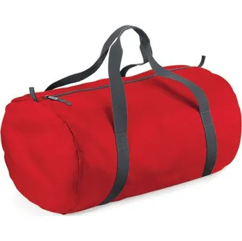 Městský batoh BagBase Packaway Barrel Bag Barva: Classic Red, Velikost: 50 x 30 x 26 cm G_BG150