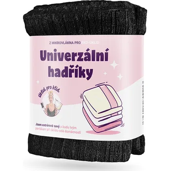 Nádoba na olej a ocet Úklid pro klid Univerzální hadříky z mikrovlákna - 3 ks Barva: Černá