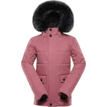 Dětská zimní bunda ALPINE PRO EGYPO velikost 164-170 dusty rose