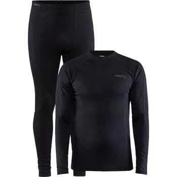 Set pánského termoprádla Pánský funkční set Craft CORE Warm Baselayer 22/23 - Black / L