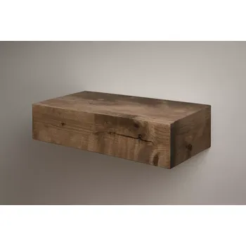 Věšák Hanah Home Nástěnná police Fot, ořech