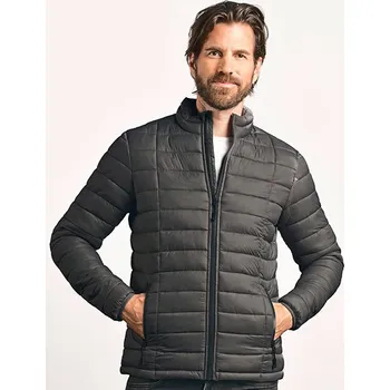 Pánská casual bunda Promodoro Pánská polstrovaná bunda Barva: Černá, Velikost: 5XL G_E7631