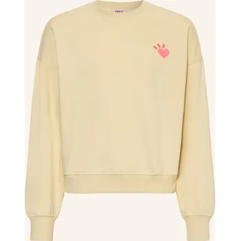 Dámská mikina Only Dívčí Mikina, béžová / růžová, 146