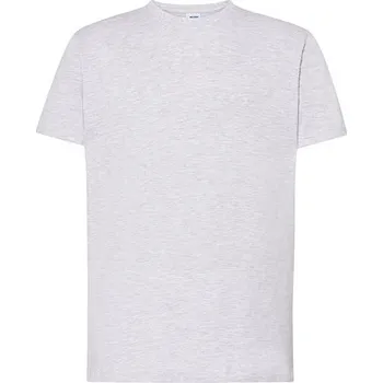 Oblečení a móda JHK Obyčejné tričko - vhodné pro potisk Barva: Ash Melange, Velikost: S G_JHK150