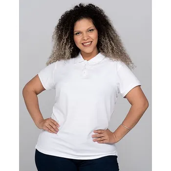 JHK Dámské křivky Polo Barva: Bílá, Velikost: XL G_JHK602