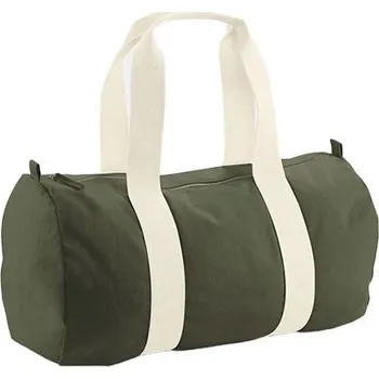 Cestovní taška Westford Mill EarthAware® Organic Barrel Bag Barva: Olive Green, Velikost: 50 x 25 x 25 cm G_WM814