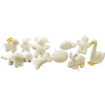 Hračka pro psa Hračka pro psa z umělé ovčí vlny - štěňata, Velikost hračky F