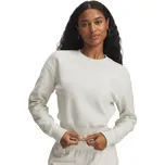 Dámská mikina UNDER ARMOUR-Icon Terry Varsity Crew Bílá M