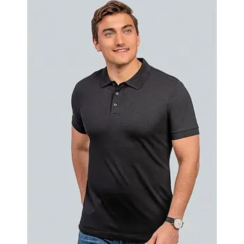 Pánské tričko HRM Pánské luxusní polo Barva: Černá, Velikost: XL G_HRM501