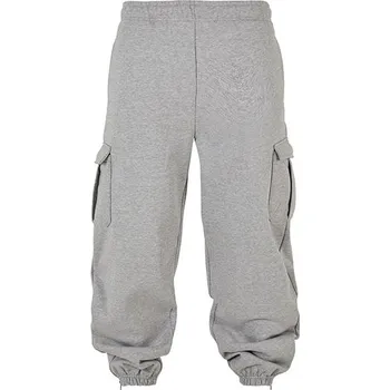 Build Your Brand Tepláky Cargo z 90. let Barva: heather grey, Velikost: S G_BY258