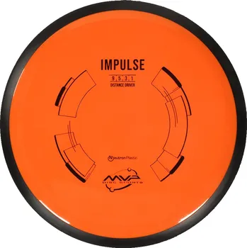 Disc golf MVP Disc Sports IMPULSE Neutron Barva: Žluto-zelená, Váha: 155 g