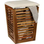 Wenko Fondi koš na prádlo 55 l hnědý