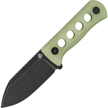 kapesní nůž QSP Knife Canary Neck Knife Sandvik 14C28N, black stonewash QS141-K2