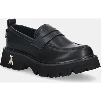 Dámské mokasíny Dětské kožené mokasíny Patrizia Pepe PPJ969 černá 99X, EUR 39