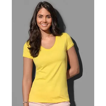 Pánské tričko Stedman® Ženy s výstřihem do V Megan Barva: Bílá, Velikost: S G_S9130